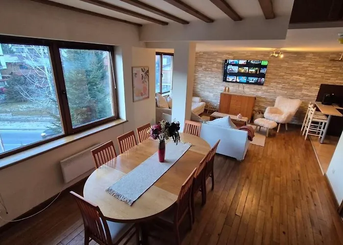 公寓 Libell - 3 Bedroom Penthouse Only 700 Meters From Lift 班斯科